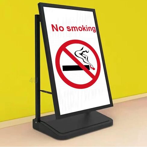 حامل عرض اللافتات الخارجية والداخلية مقاس 23.5 بوصة × 35.5 بوصة (لافتة خارجية جديدة) بقاعدة مملوءة بالماء in Kuwait