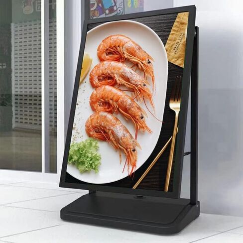 حامل عرض اللافتات الخارجية والداخلية مقاس 23.5 بوصة × 35.5 بوصة (لافتة خارجية جديدة) بقاعدة مملوءة بالماء in Kuwait