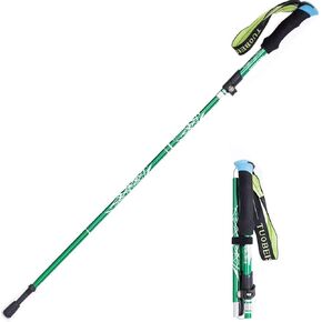Kelendle Collapsible Trekking Pole Aluminum Ultralight Travel Trekking Hiking Pole for Men and Women in Saudi Arabia