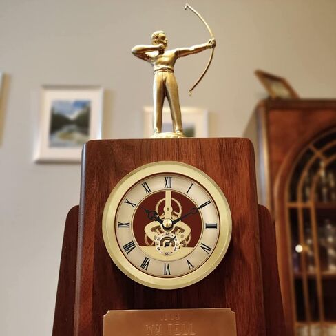 إدراجات ساعة ديويش، إدراجات ساعة هيكل عظمي شفافة، ساعة طاولة كوارتز مجوفة، إصلاح الساعة أو DIY in Kuwait