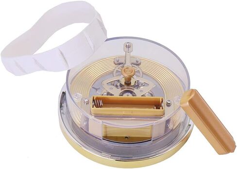 إدراجات ساعة ديويش، إدراجات ساعة هيكل عظمي شفافة، ساعة طاولة كوارتز مجوفة، إصلاح الساعة أو DIY in Kuwait