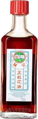 Hung FA Red Flower External Analgesic Oil, Simple Backache Arthritis Strains Bruises Sprain, Authentic US Import (One Pack) in Saudi Arabia