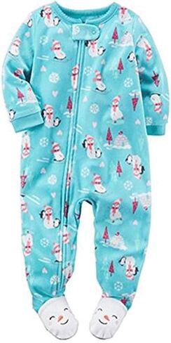 Carter's Baby Girls' 1 Piece Fleece Sleepwear in Kuwait