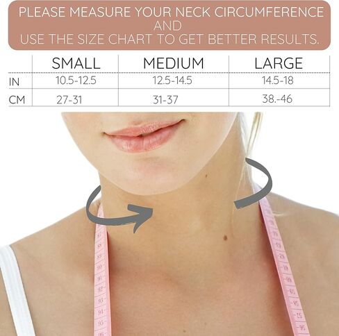 Neck Chin Compression Garment Strap Bandage, Face Slimmer, Double Chin Wrap (S) in Kuwait