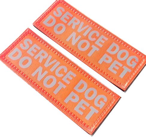 Harsgs 2PCS عاكسة اسأل إلى بقع الحيوانات الأليفة، بقع الكلب العاكسة هوك وحلقة ربط لطوق تسخير سترة الكلب. in Kuwait