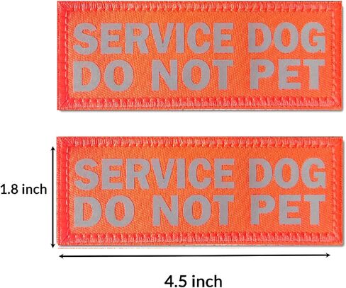 Harsgs 2PCS عاكسة اسأل إلى بقع الحيوانات الأليفة، بقع الكلب العاكسة هوك وحلقة ربط لطوق تسخير سترة الكلب. in Kuwait