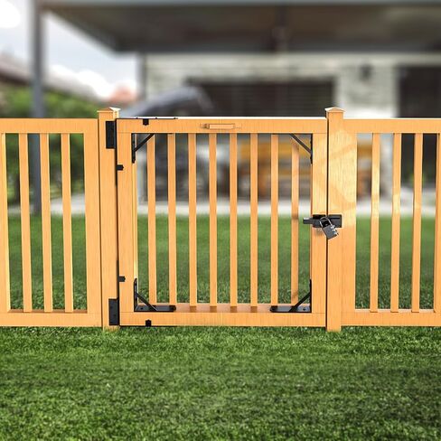 اي-اس دي اس دعامة زاوية مضادة للترهل مع مزلاج بوابة، مجموعة اطار بوابة شديدة التحمل للاسوار الخشبية والممرات والبوابات المرجانية والنوافذ الخشبية in Kuwait