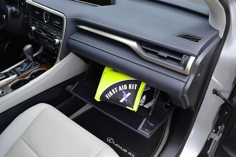 مجموعة أدوات النجاة للإسعافات الأولية في حالات الطوارئ مكونة من 104 قطعة من Lightning X Hi-Vis مع حقيبة للتخييم ومكان العمل والسفر والرياضة in Kuwait