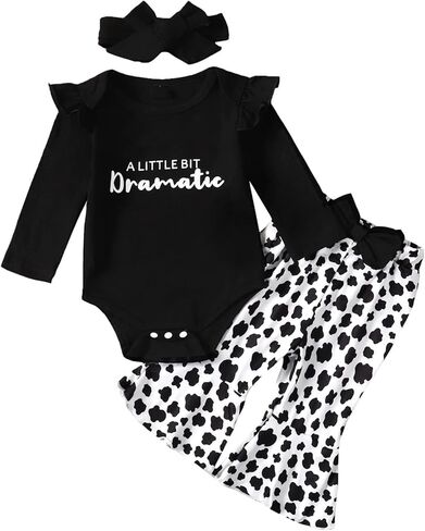 ملابس Aslaylme للفتيات حديثي الولادة، ملابس أطفال متوهجة، بدلة درامية قليلاً in Kuwait