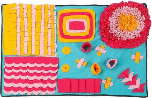 Pet Life ® 'Sniffer Snack' Interactive Feeding Pet Snuffle Mat in Saudi Arabia