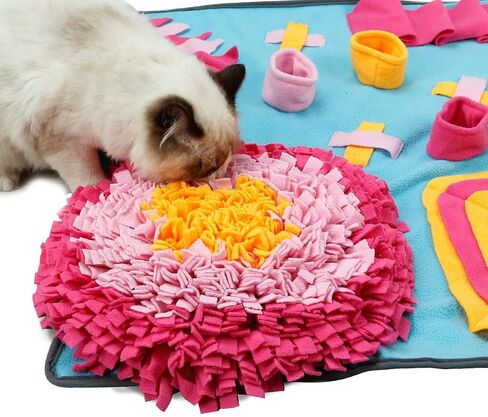 Pet Life ® 'Sniffer Snack' Interactive Feeding Pet Snuffle Mat in Saudi Arabia