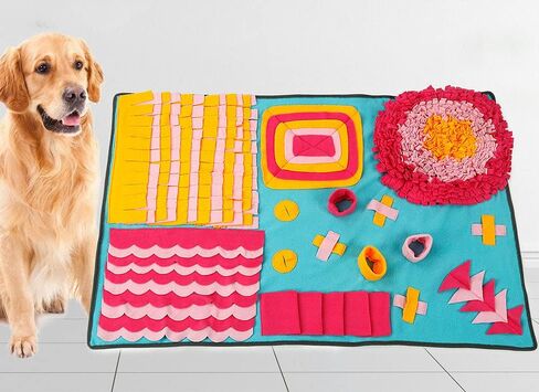 Pet Life ® 'Sniffer Snack' Interactive Feeding Pet Snuffle Mat in Saudi Arabia