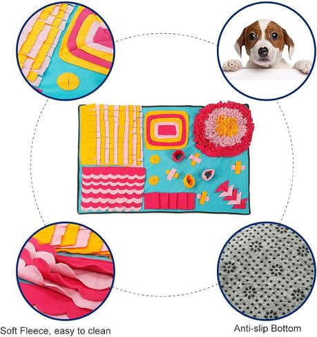 Pet Life ® 'Sniffer Snack' Interactive Feeding Pet Snuffle Mat in Saudi Arabia