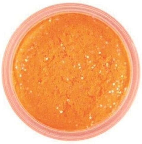 Berkley BGXTBOR PowerBait Glitter Chrome-Glow Dough, Orange Glitter, 1.75-Ounce in Saudi Arabia