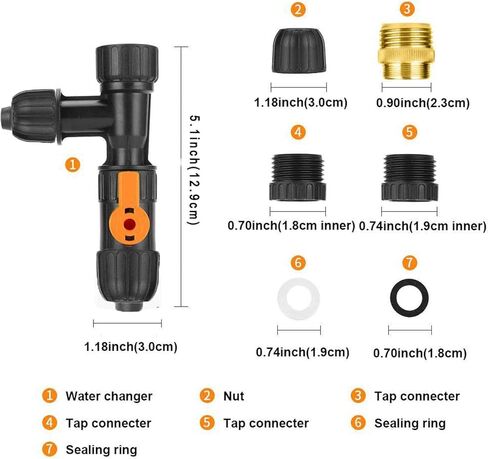 مجموعة تغيير المياه لتنظيف حصى حوض السمك، ادوات تنظيف حوض السمك، خرطوم طويل 33 قدم، مضخة سريعة شاملة لتغيير مياه حوض السمك in Kuwait