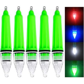 Underwater Light Deep Drop Fishing Light Waterproof Flashing Attractive Light Fishing Lamp Bait Lure Tools Fishing Equipment 5 Colors in Saudi Arabia