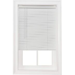 Ben&Jonah 309271924269 Simple Elegance Cordless Amancer Collection 1" Light Filtering Mini Blind 23" L x 42" W-White in Kuwait