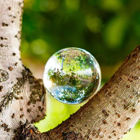 كرة كروية من الكريستال الشفاف H&D مع حامل كريستالي (50 مم-1) in Kuwait