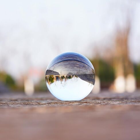 كرة كروية من الكريستال الشفاف H&D مع حامل كريستالي (50 مم-1) in Kuwait