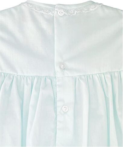 Petit Ami Hand-Embroidered Dress - Smocking and Lace in Saudi Arabia