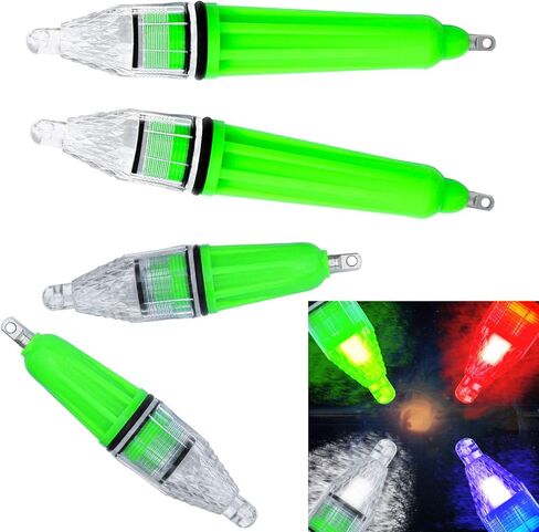 Underwater Light Deep Drop Fishing Light Waterproof Flashing Attractive Light Fishing Lamp Bait Lure Tools Fishing Equipment 5 Colors in Saudi Arabia
