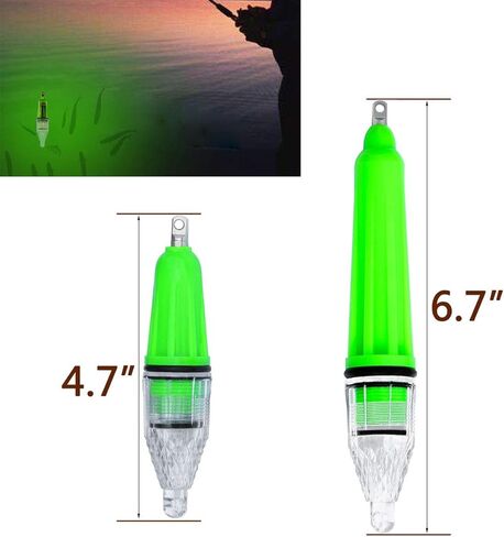 Underwater Light Deep Drop Fishing Light Waterproof Flashing Attractive Light Fishing Lamp Bait Lure Tools Fishing Equipment 5 Colors in Saudi Arabia