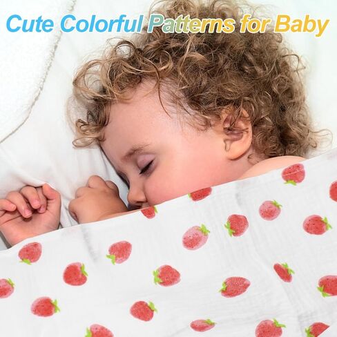 Yanwenx 2 قطعة منشفة أطفال من الموسلين، مناشف حمام كبيرة للأطفال، مناشف أطفال من القطن الناعم، دافئة وماصة، منشفة من القطن الطبيعي، منشفة حمام للأطفال الصغار، بطانية ملفوفة للأولاد والبنات والأطفال in Kuwait