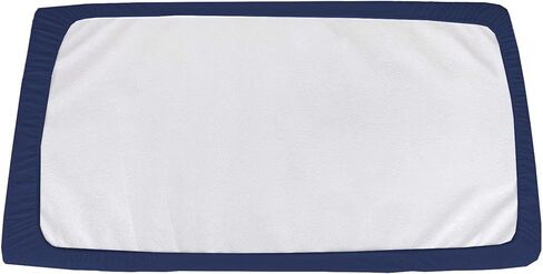 ملاءة سرير أطفال ملائمة من القطن بنسبة 100% من Superity Linen، فقط الأقمشة عالية الجودة المستخدمة وجيدة التهوية، يمكن غسلها وتجفيفها في الغسالة - 28x52 (سرير أطفال، بيج) in Saudi Arabia
