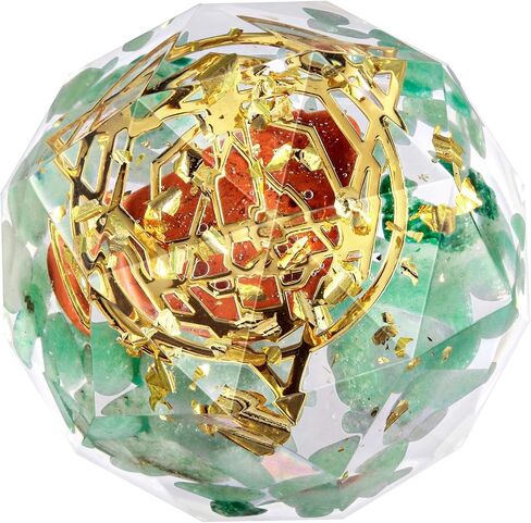 Amogeeli نجمة داود رمز Orgone ديكور كريستالي، حجر جيب النخيل أورجونيت الطاقة، الأباتيت الأزرق in Kuwait