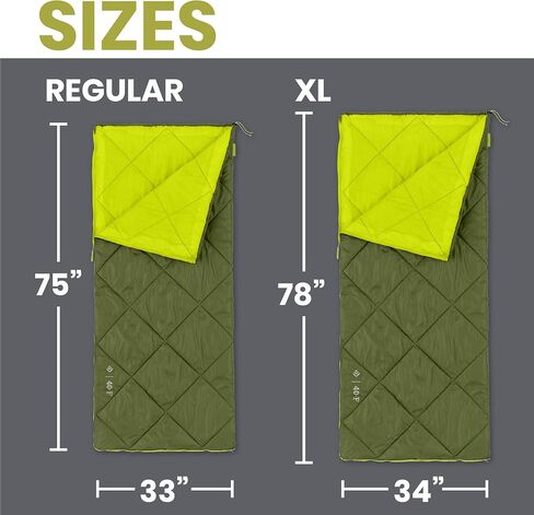 حقيبة نوم مستطيلة 40F من أوتدور برودكتس in Kuwait