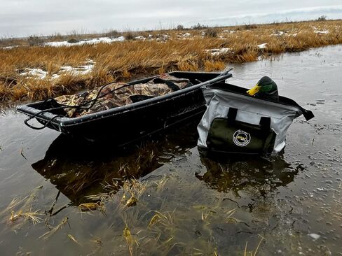 Bw Sports Tackle Water Proof Dry Bag - DT-1002, gray/green in Kuwait
