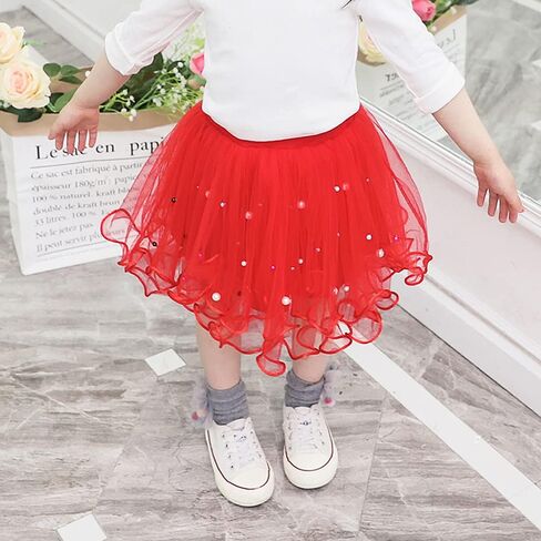 Urtrend Little Girl's Tutu Skirt Baby Toddler Kids Summer Party Casual Dresses in Kuwait