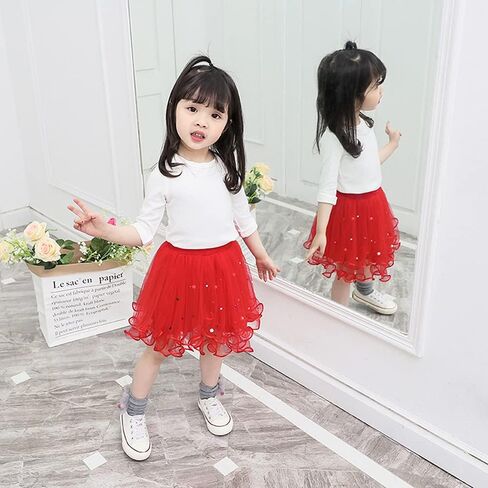 Urtrend Little Girl's Tutu Skirt Baby Toddler Kids Summer Party Casual Dresses in Kuwait