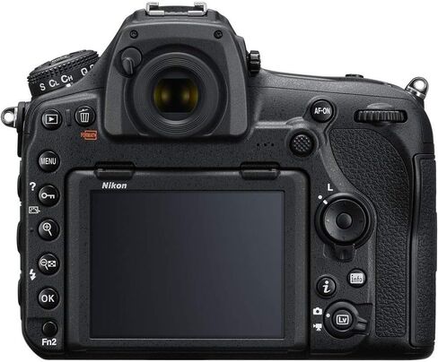 Nikon D850 DSLR Camera (Body Only) (1585) + 64GB Memory Card + Case + Corel Software + 2 x EN-EL 15 Battery + LED Light + HDMI Cable + Cleaning Set + Flex Tripod + More (International Model) (Renewed) in Saudi Arabia