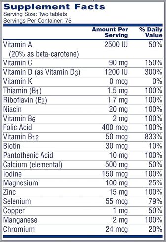 فيتامينات One-A-Day Proactive 65 Plus المتعددة للرجال والنساء، 150 عددًا (عبوة من قطعتين) in Kuwait