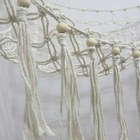 شبكة أو أرجوحة للحيوانات المحشوة مع ضوء LED وخطافات - أرجوحة لعبة تخزين الحيوانات المحشوة للجدار - شبكة كبيرة من القطيفة على شكل زاوية مكرامية، منظم قطيفة معلق من بوهو لديكور غرفة نوم الأطفال (41 × 41 × 57) in Kuwait