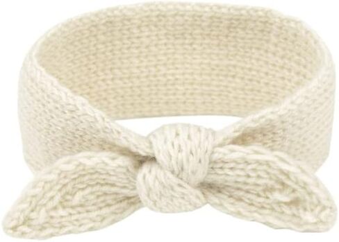 YCMI Baby Turban-Knitting Headband Winter-Wrap-Knotted-Wide - Toddlers Headbands 6 Pieces (Beige+Camel) in Kuwait