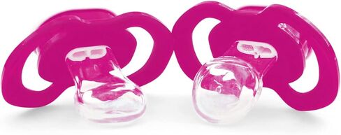 مصاصة وردية للبنات من بيبي فاناتيك عبوة من قطعتين - طائرات الدوري الوطني لكرة القدم الأمريكية نيويورك - مرخصة رسميًا من الدوري الوطني لكرة القدم الأمريكية in Kuwait