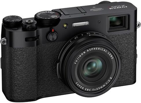 كاميرا FUJIFILM X100V الرقمية (فضي) (16642939) + بطاقة 64 جيجابايت + قارئ بطاقات + بطارية NP-W126 + شاحن + برنامج Corel للصور + حافظة + حامل ثلاثي القوائم مرن + محفظة بطاقة الذاكرة + طقم تنظيف + حافظة للغطاء in Kuwait