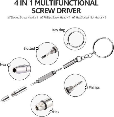 مجموعة أدوات إصلاح 5 أزواج من مفكات الأنف مع ملقاط مفك صغير من HQMaster in Kuwait