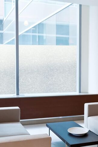 ورق أرز آرتسكيب كبير | نافذة فيلم الخصوصية نمط الزجاج محكم | غير لاصق وحماية من الأشعة فوق البنفسجية | سهل التطبيق وقابل للإزالة | 36 × 72 بوصة | صنع فى أمريكا in Kuwait