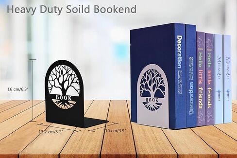 نهايات الكتب المزخرفة، نهايات كتب شجرة الحياة، نهايات الكتب المعدنية للأرفف تعزز تجربة القراءة الخاصة بك، مثالية للاستخدام في المنزل أو المكتب، فكرة هدية مدروسة لديدان الكتب (زوج واحد أبيض + زوج واحد أسود) in Kuwait