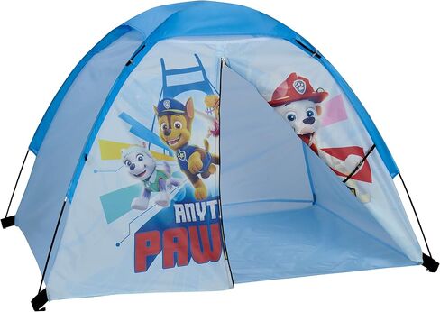 Exxel Outdoors Paw Patrol Kids Camp Set - Tent, Backpack, Sleeping Bag and Flashlight - 4 Piece Indoor/Outdoor Paw Patrol Kids Set,Multi,N-4SLGFL21PAW in Saudi Arabia