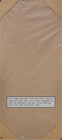 Amanti Art Wall Mirror Full Length Mirror (64.5 x 28.5 in.) Full Body Mirror, Mosaic White Floor Mirror Full Length Mirror for Bedroom or Living Room Decor, White Mirror, Casual Mirror from WI, USA in Kuwait