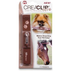 CreaClip Pet - Quiet Dog Cat Horse Pet Grooming Kit - Low Noise Pet Grooming Clip Cordless for Sensitive Pets in Saudi Arabia