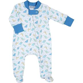 ربطة قدم ماجنوليا بيبي بوي دينولاند زرقاء مطبوعة بسحاب in Kuwait