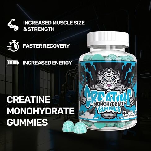 AzeilSupps كرياتين مونوهيدراتي يعزز القوة والقوة ونمو العضلات بجرعات صحيحة 5 جرام كرياتين مونوهيدرات لكل وجبة in Kuwait