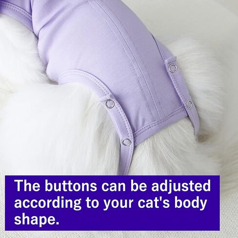 Cat Recovery Suit for Abdominal Wounds and Skin Diseases,Breathable Surgical Recovery Shirt After Surgery Wear Anti Licking Wounds,E-Collar Alternative for Female Cats Kitten(RSC01-blue-s) in Saudi Arabia