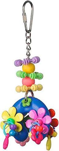Super Bird Creations SB1085 Flower Power Bird Toy, Small/Medium Bird Size, 7" x 2.5" x 2" in Saudi Arabia