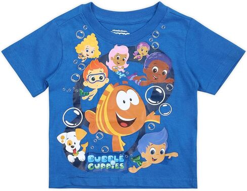 تي شيرت بأكمام قصيرة للأولاد من Nickelodeon Bubble Guppies in Kuwait